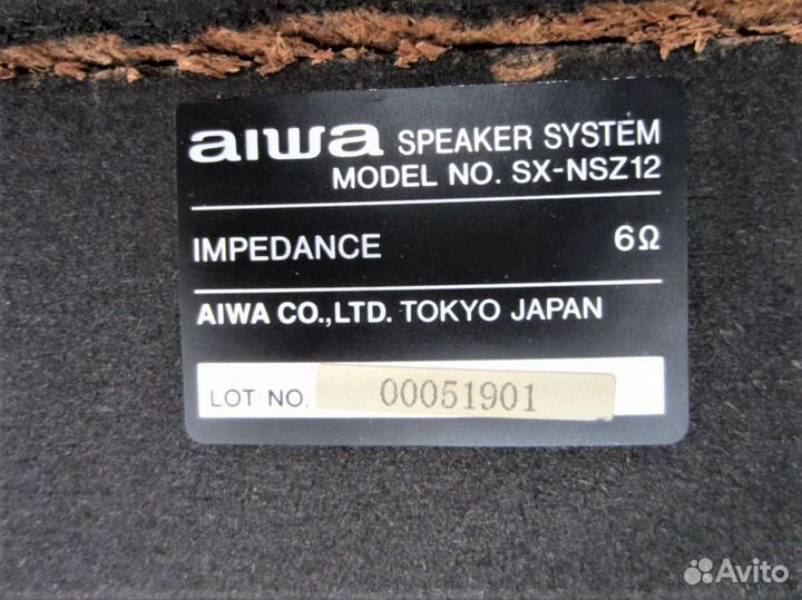 Акустическая система Aiwa SX-NSZ12