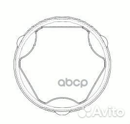 Пыльник шруса внутр к-кт audi: A3 03- seat: AL