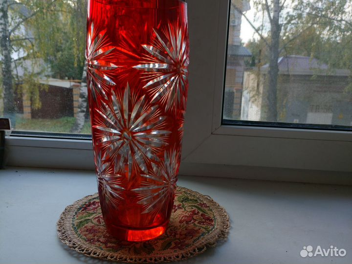 Ваза хрустальная СССР