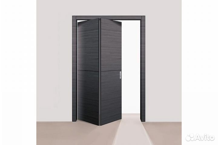 Двepь складная книжка межкомнатная