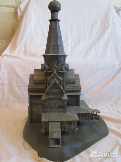 Макет Церкви Успенской 1674г. Описание ниже