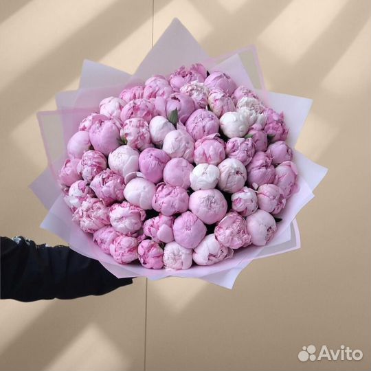 Пионы доставка