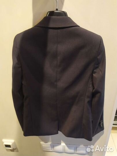 Школьный костюм для мальчика 122 серый