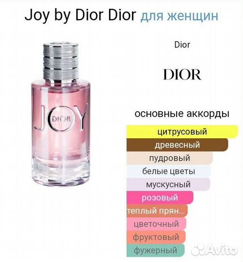 Духи женские Joy by Dior,90ml