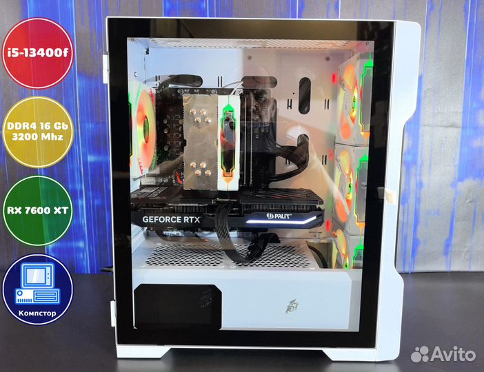 Сборка игрового пк i5-RX7600XT-16DDR4-TPR26417-B760