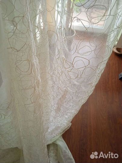 Тюль высота 2,87