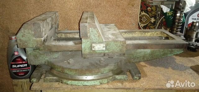 Тиски станочные 320 мм бзсп СССР