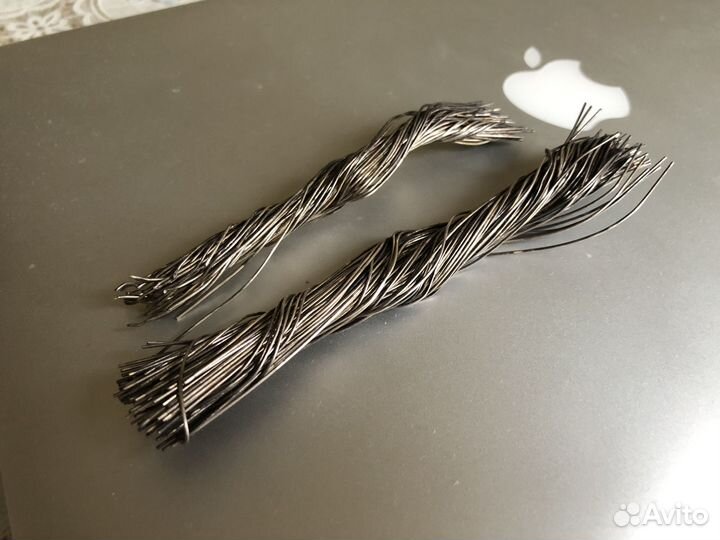 Серебряный кабель RCA Handmade X