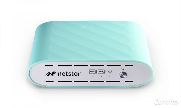 Внешний бокс Netstor NA611TB3 Thunderbolt3 to 2* N