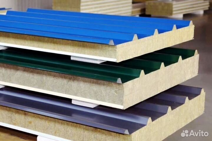 Сэндвич панели кровельные и стеновые