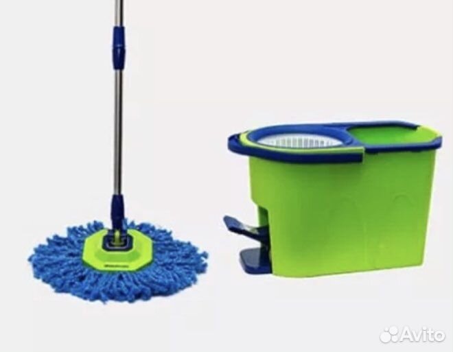 Швабра Grenway с центрифугой