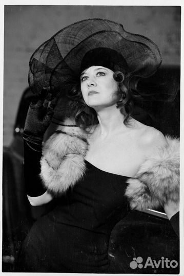 Шикарная шляпка из соломки синамей