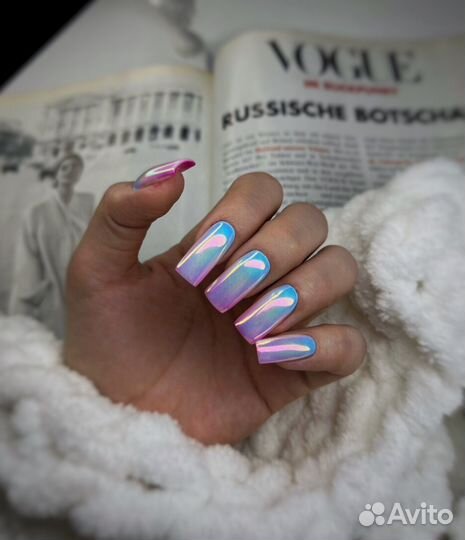 Маникюр гель-лак
