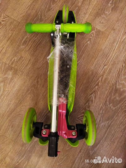 Самокат детский трехколесный бу