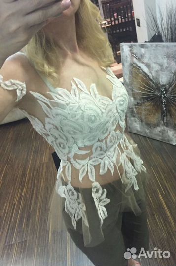 Шикарный новый топ Rhea Costa original 2ед