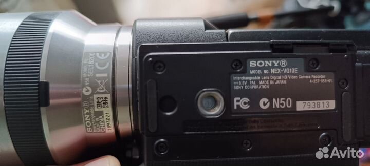 Видеокамера sony