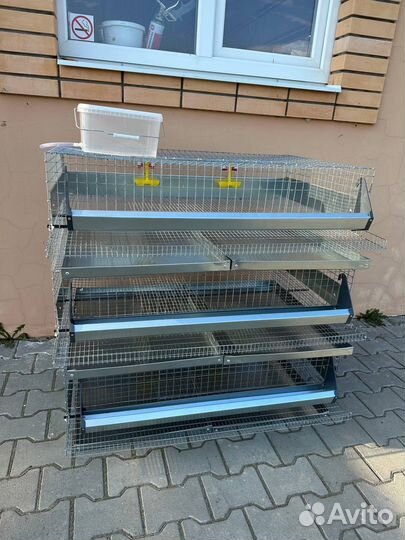 Клетка для перепелов на 150 голов