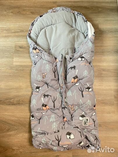 Конверт в коляску leokid