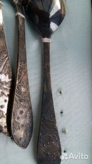 Ложки чайные мельхиор СССР