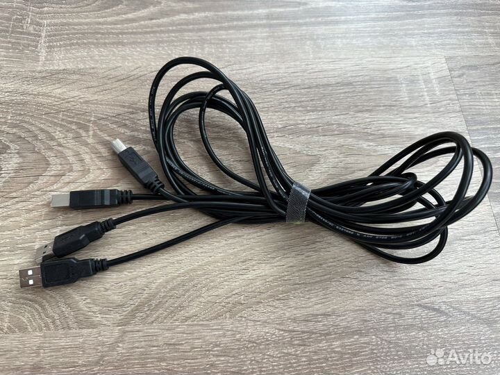 Кабель USB2.0 USB A(m) - USB B(m), 2 метра
