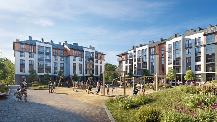 2-к. квартира, 61,5 м², 2/5 эт.