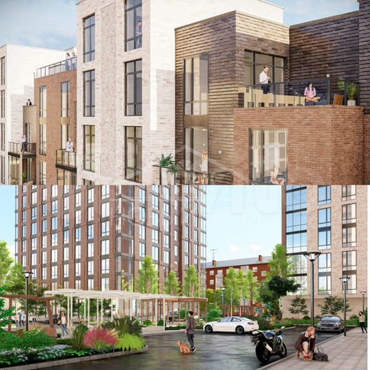 2-к. квартира, 89,8 м², 4/18 эт.