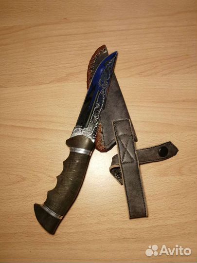 Охотничий нож ручной работы