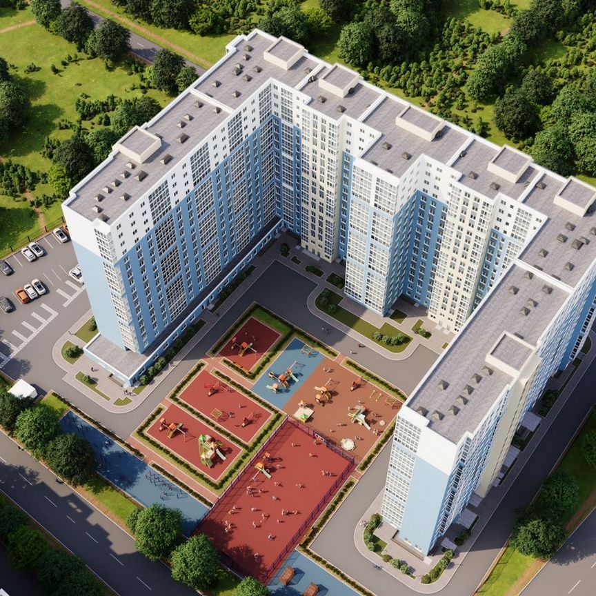 2-к. квартира, 62,1 м², 15/19 эт.