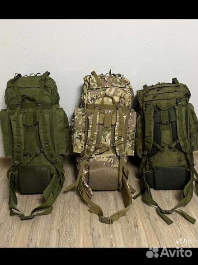 Рюкзак походный водостойкий станковый 80/110 л