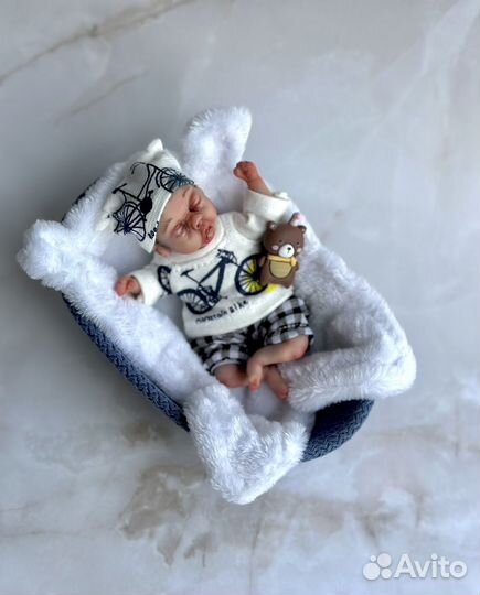 Кукла реборн mini мальчик