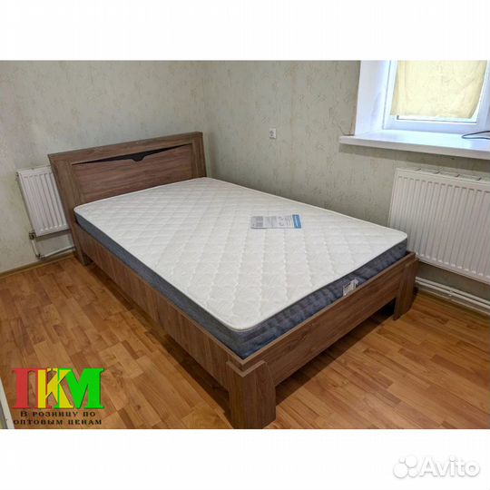 Кровать 120х200 с ортопедом Соренто Дуб стирлинг