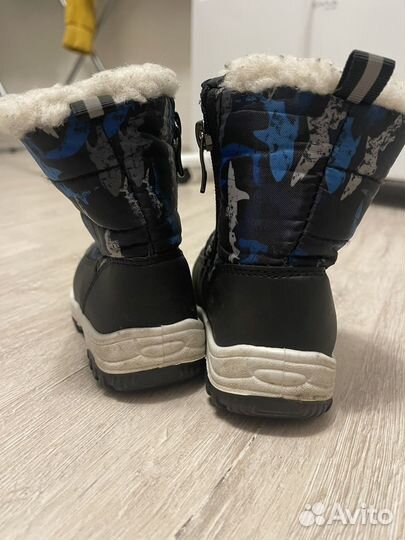 Сапоги зимние детские 22