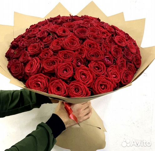 Розы 101 роза 51 роза Розы опт Цветы доставка объявление продам