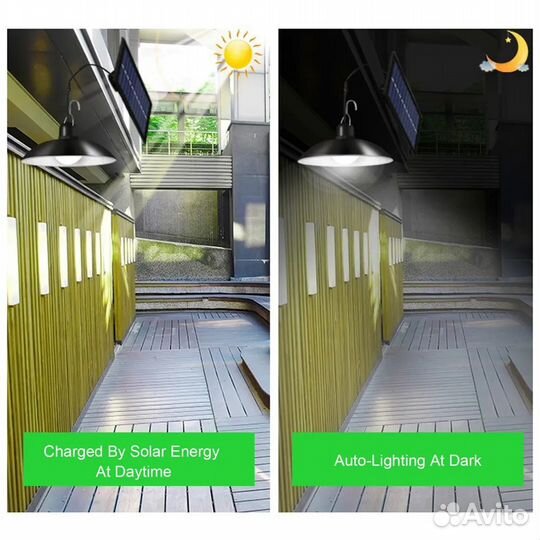 Светильник от солнечной батареи