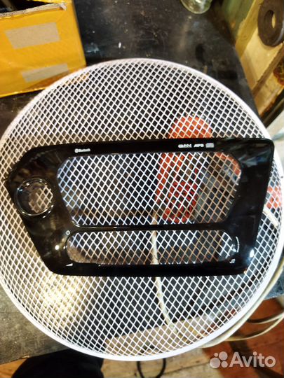 Обод для магнитолы киа Рио 3