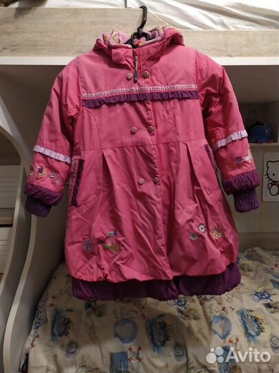 Зимнее пальто для девочки