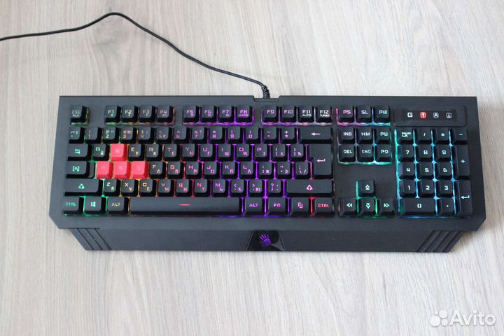 Клавиатура игровая Bloody B120N Neon