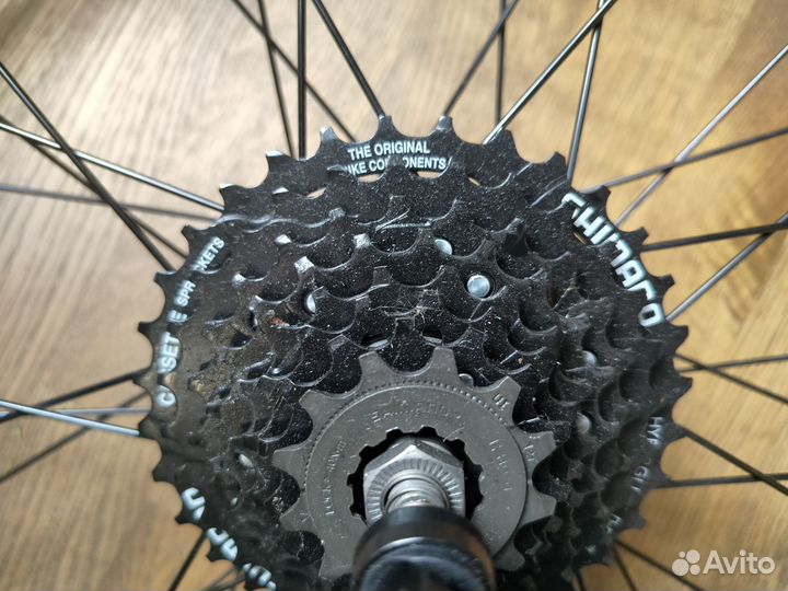 Новое заднее колесо 27.5 кассета 8 Shimano+ втулка