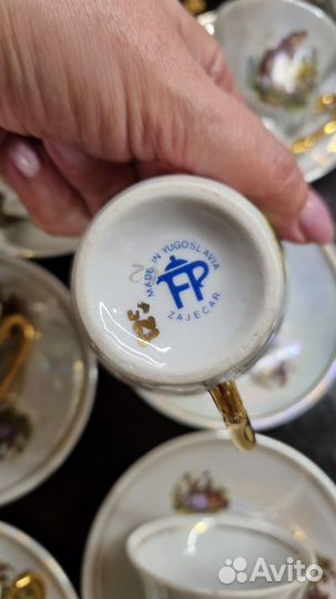 Кофейный сервиз Пастушка Югославия