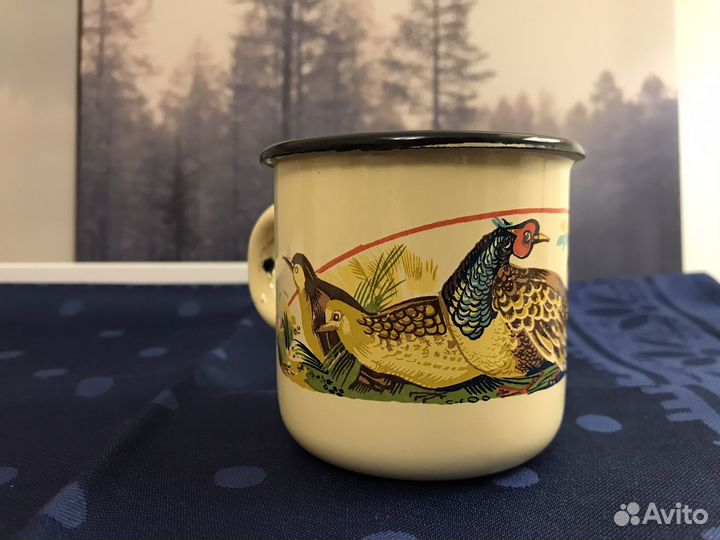 Кружка эмалированная детская