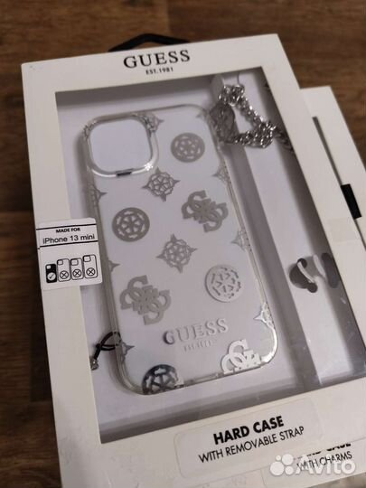 Оригинальные чехол Guess на iPhone 13mini