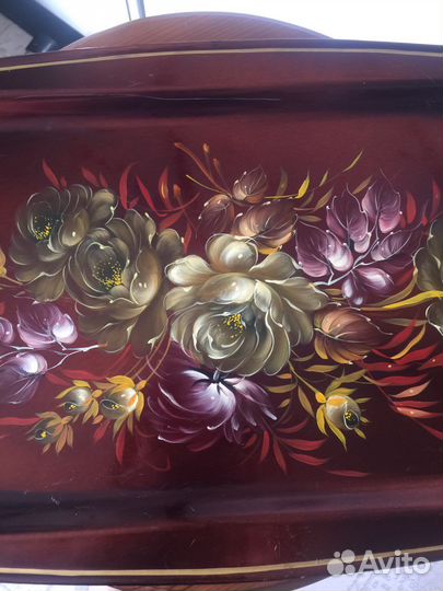 Поднос металлический СССР