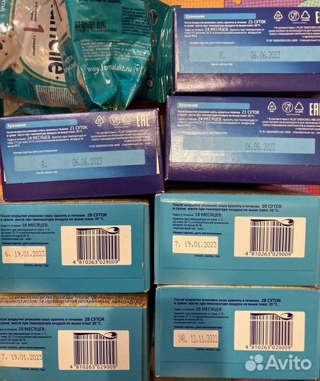 Детская смесь Mamelle, Bellakt, каша Беллакт