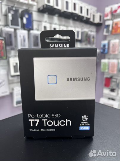 Samsung Portable SSD T7 Touch 500gb