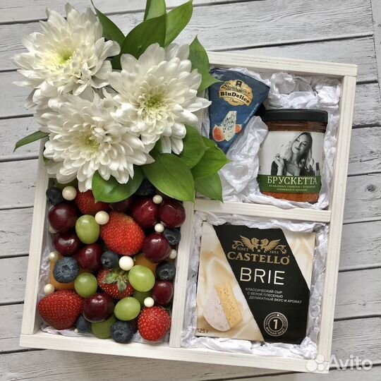 Съдобные боксы и букеты