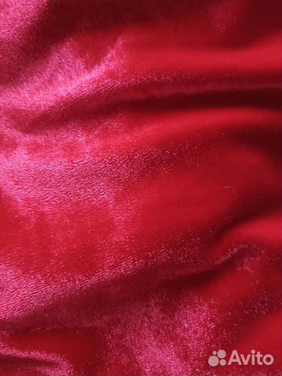 Отрез ткани бархат