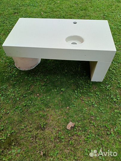 Столешница под раковину из искусственного камня