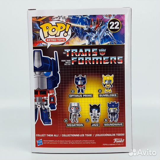 Фигурка Funko Pop Оптимус Прайм Amazon Exclusive