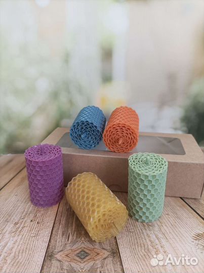 Свечи из натуральной вощины