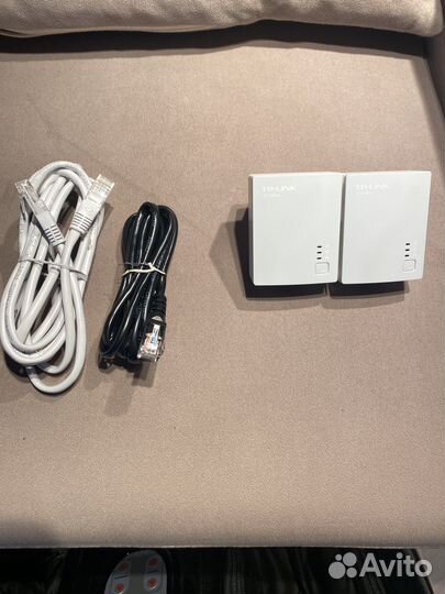 Tp-link поверлайн с 8 жильными патч кордами